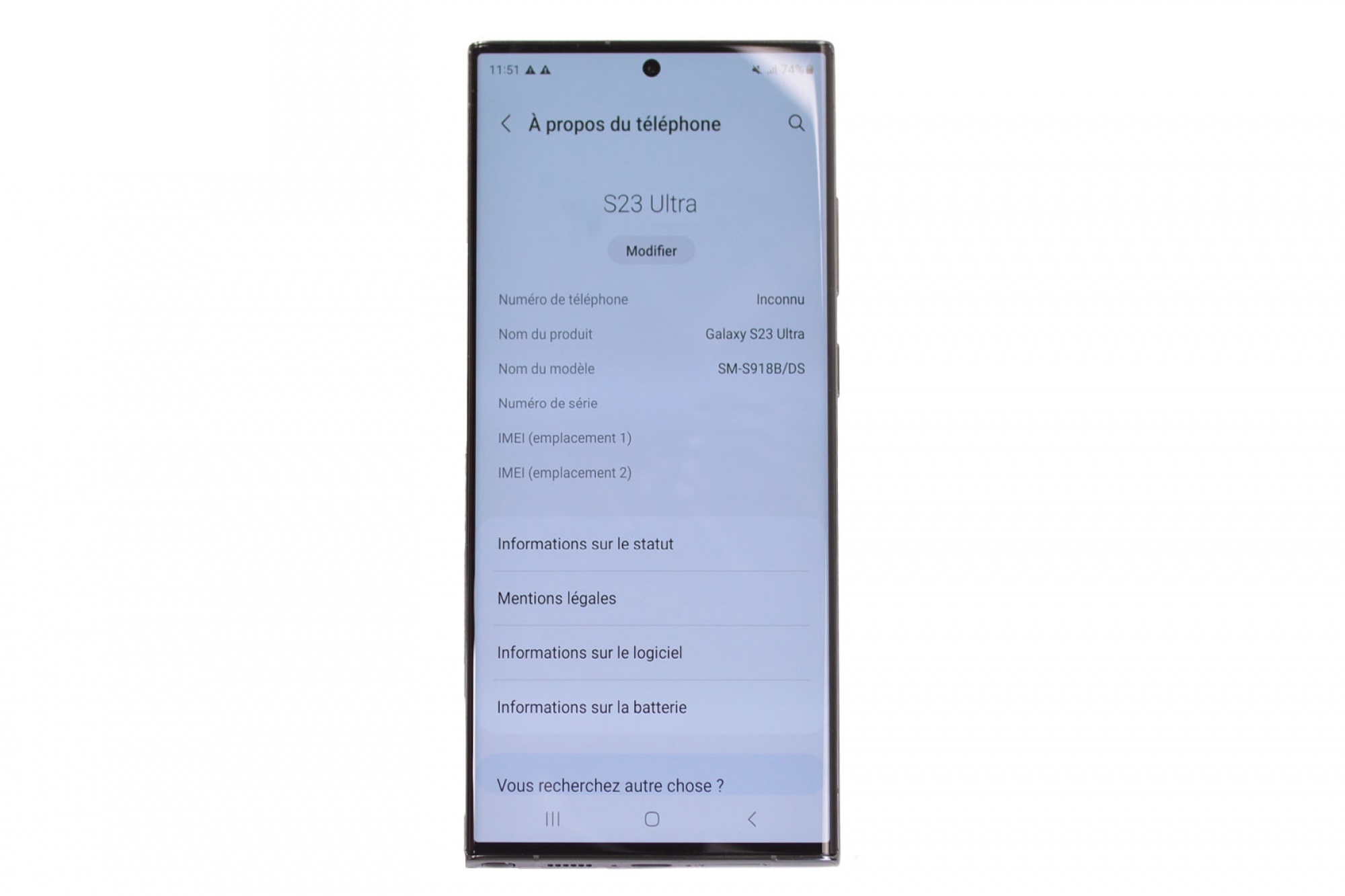 Samsung Galaxy S23 Ultra Kijelző csere  - Touch The World mobiltelefon szerviz